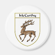 Manteau de McCarthy des bras/de crête de famille Aimant Pour Réfrigérateur