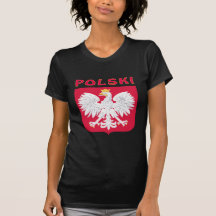 Manteau de Polski des bras T-shirt