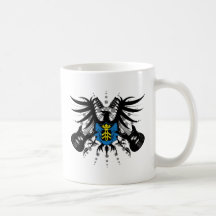Manteau de roche des bras mug à café