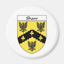 Manteau de Shaw des bras/de crête de famille Aimants Pour Réfrigérateur
