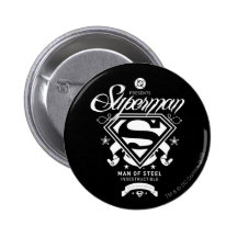Manteau de Superman des bras Badges