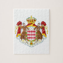 Manteau du Monaco des bras Puzzles