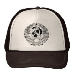 Manteau d'Union Soviétique des bras noir et blanc Casquettes De Camionneur