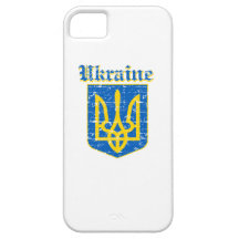 Manteau grunge de l'Ukraine des conceptions de bra Coques Case-Mate iPhone 5