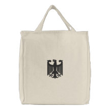 "Manteau sac brodé allemand de bras"