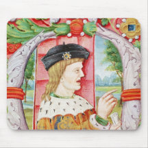 Manuel I  'The Fortunate', King of Portugal Mousepad