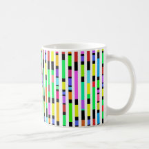 Many Colourful Stripes Mug