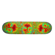 many faces skate board