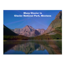 Many Glacier in Glacier National Park, Montana Postcards