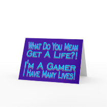 Many Lives Greeting Card