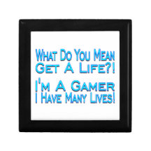 Many Lives Gamer Keepsake Boxes