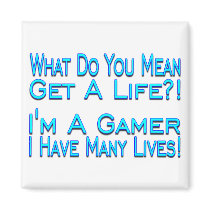 Many Lives Magnet