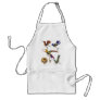 Many Multicolored Hummingbirds on an Apron
