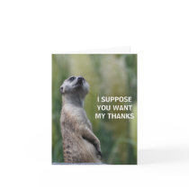 Many Thanks - thank-you card
