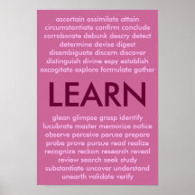 Many ways to learn posters