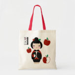 Manzanita Kokeshi Tote Canvas Bags