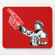 Mao - le communisme est #1 tapis de souris