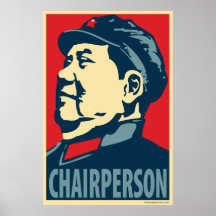 Mao Tse-Tung - Chairperson: OHP Poster