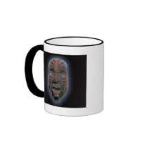 Maori Carved Mask - Mug