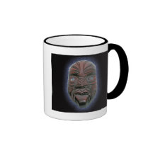 Maori Carved Mask - Mug