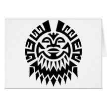 Maori Face Cards