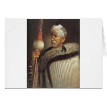 Maori Gentleman Cards
