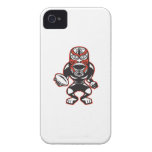 Maori Mask Rugby Player Running With Ball Fending Case-Mate iPhone 4 Case