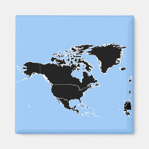 MAP GIFTS FRIDGE MAGNET