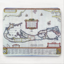 Map of Bermuda Mousepad