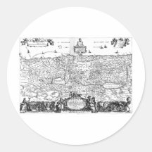 Map of Canaan Sticker