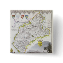 Map of Cumberland, from 'Moule's English Buttons