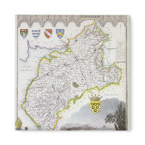 Map of Cumberland, from 'Moule's English Magnet