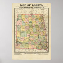 Map of Dakota