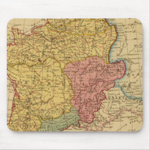 Map of Gaul Mousepad