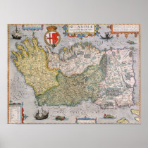Map of Ireland Print