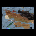 Map of Metal (second edition) Poster
