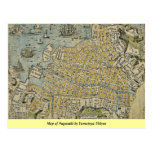 Map of Nagasaki by Yamatoya Ukiyoe Postcards