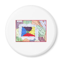 Map Of Oz Magnets