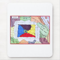 Map Of Oz Mouse Pads