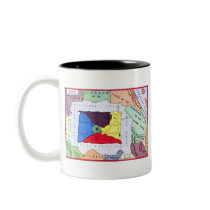 Map Of Oz Mugs