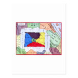 Map Of Oz Postcard
