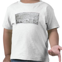 Map of Palestine, from a Passover Haggadah T Shirt