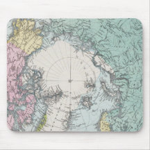 Map of Polar Seas Mousepads
