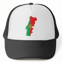 Map Of Portugal Hats