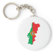 Map Of Portugal Key Chain