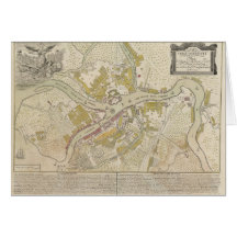 Map of St. Petersburg Russia, 1737 Cards