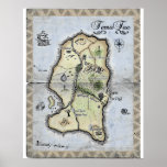 Map of TerraFae Print