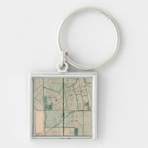 Map of the City of Fort Wayne with Cedarville Key Chain