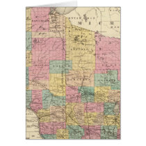 Map of the State of Wisconsin