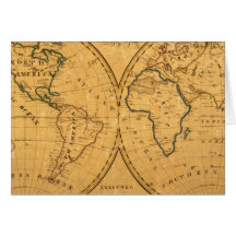 Map of the World 5 Cards
